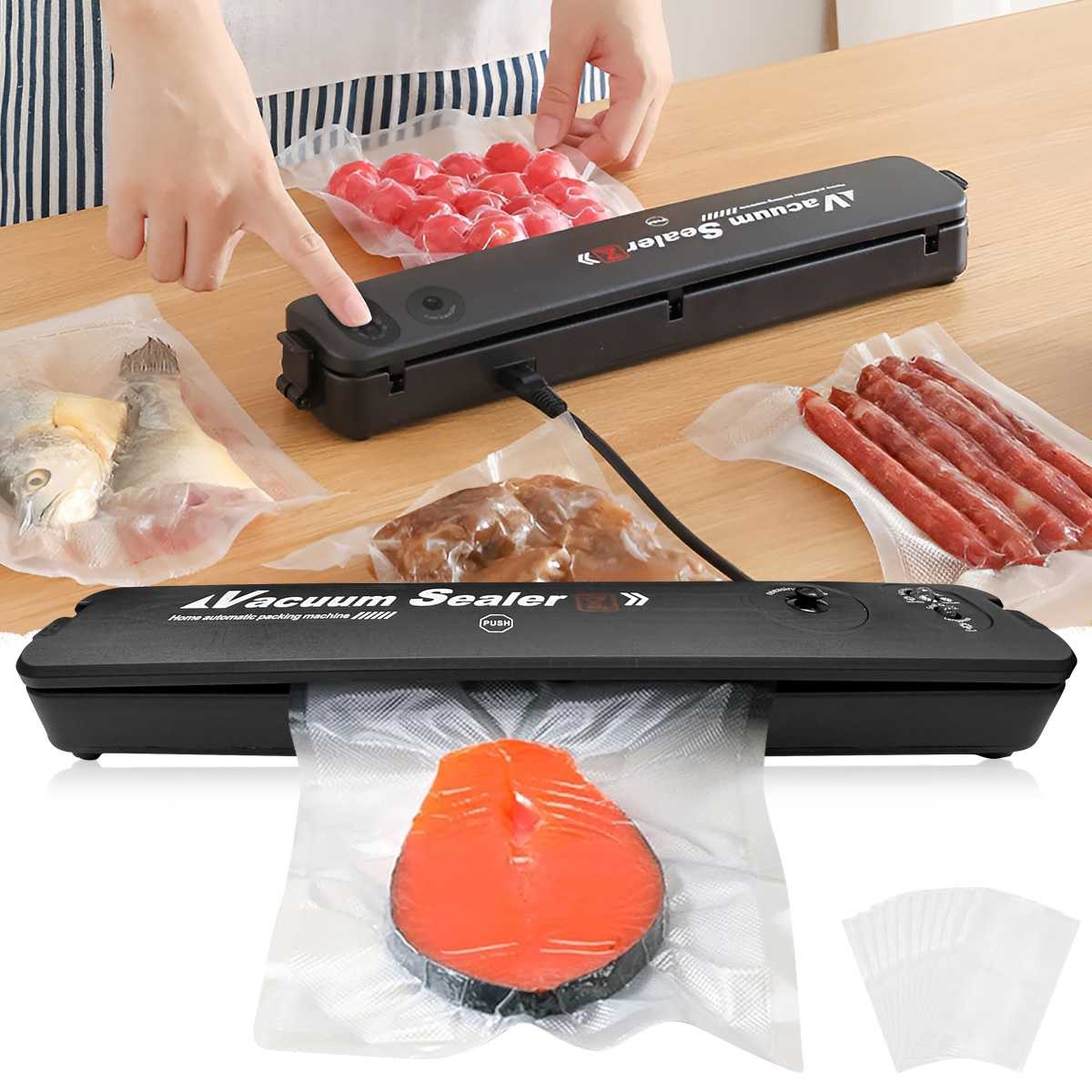 220V EU Plug Food Vacuum Seale - đánh giá và giá Vacuum Sealer Bag