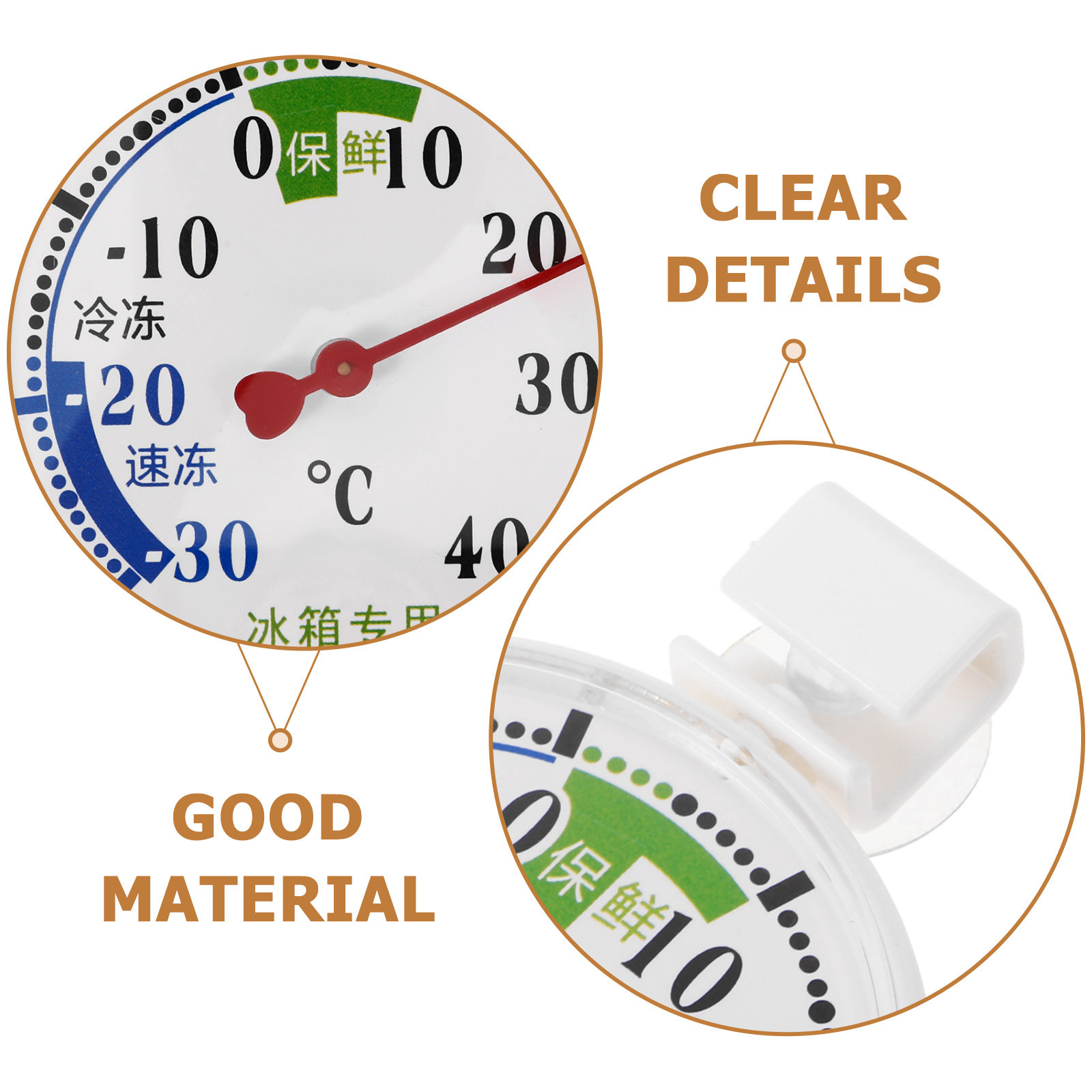 High-Low Temperature Thermomet - đánh giá và giá Food Storage For Refrigerator