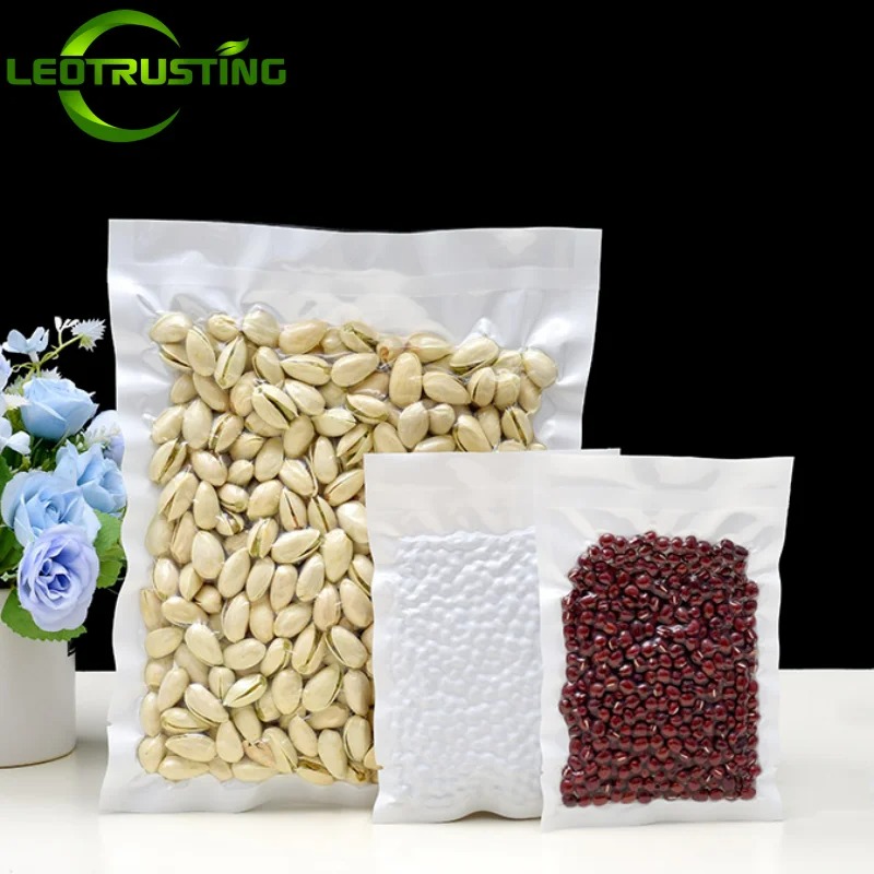 100PCS Open Top Clear White Va - đánh giá và giá Food Storage Long Term