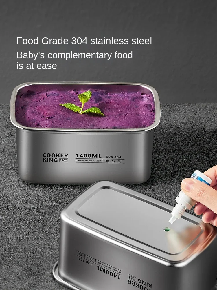 COOKER KING 304 Food Grade Sta - đánh giá và giá Stainless Lunch Box