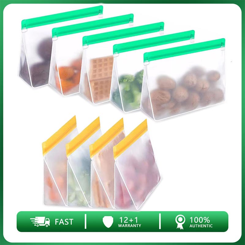 Reusable Food Storage Bag Upgr - đánh giá và giá Food Storage Silicone Bags