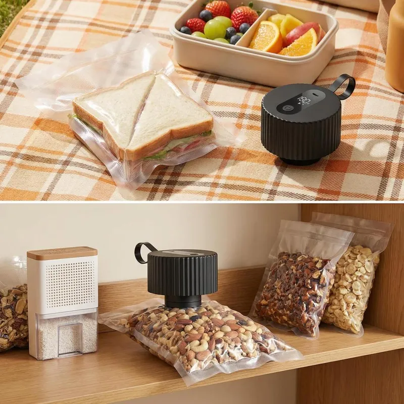 Electric Mason Jar Vacuum Seal - đánh giá và giá Food Storage Vacuum Seal